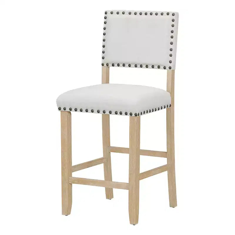 Set da pranzo Whisen 5 pezzi altezza bancone con tavolo elegante classico e 4 sedie