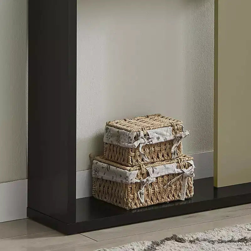 Kings Brand Furniture Collezione Tavoli Hayward, Tavolini laterali o da consolle moderni con ripiano portaoggetti per soggiorno, ingresso, corridoio