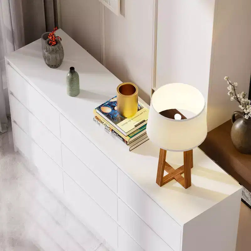 Cassettiera orizzontale a 9 cassetti Famapy, stile moderno e minimalista - Organizzatore spazioso per camera da letto/soggiorno