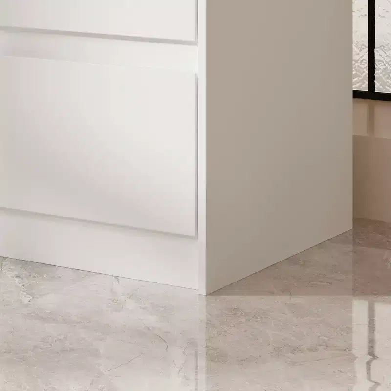 Cassettiera orizzontale a 9 cassetti Famapy, stile moderno e minimalista - Organizzatore spazioso per camera da letto/soggiorno