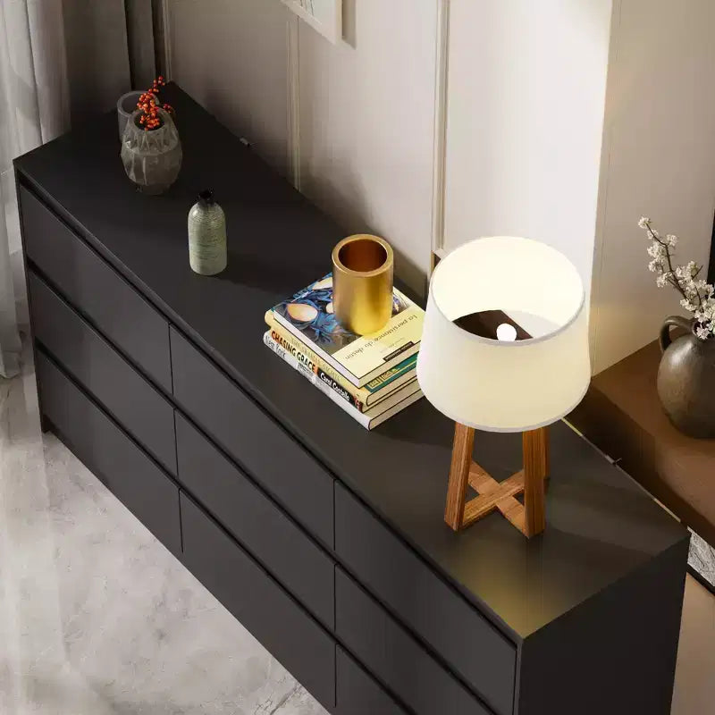 Cassettiera orizzontale a 9 cassetti Famapy, stile moderno e minimalista - Organizzatore spazioso per camera da letto/soggiorno