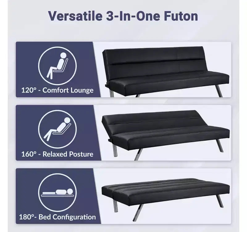 Home Imports Emporium Divano letto pieghevole convertibile moderno per camera da letto