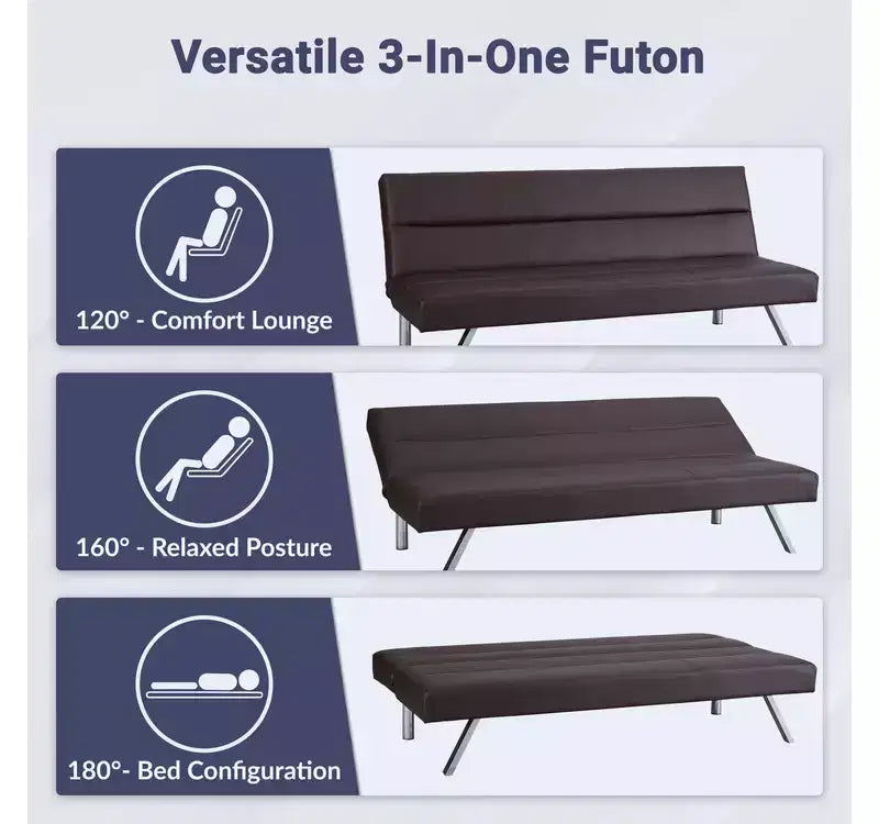 Home Imports Emporium Divano letto pieghevole convertibile moderno per camera da letto