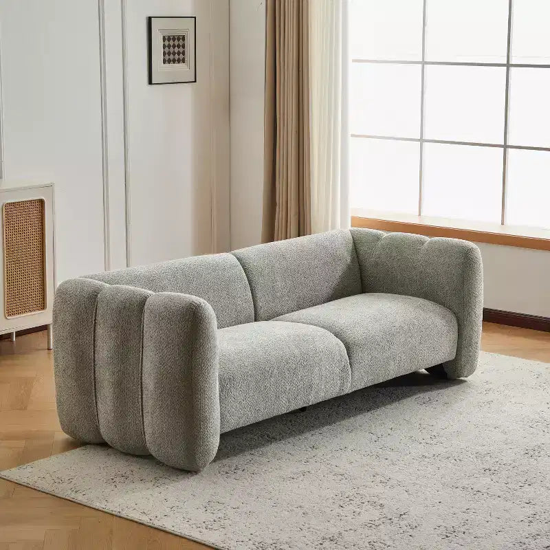 Divano a 3 posti a forma di onda 83 "Thodore Elegance" Christopher Knight Home