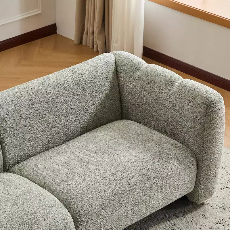 Divano a 3 posti a forma di onda 83 "Thodore Elegance" Christopher Knight Home