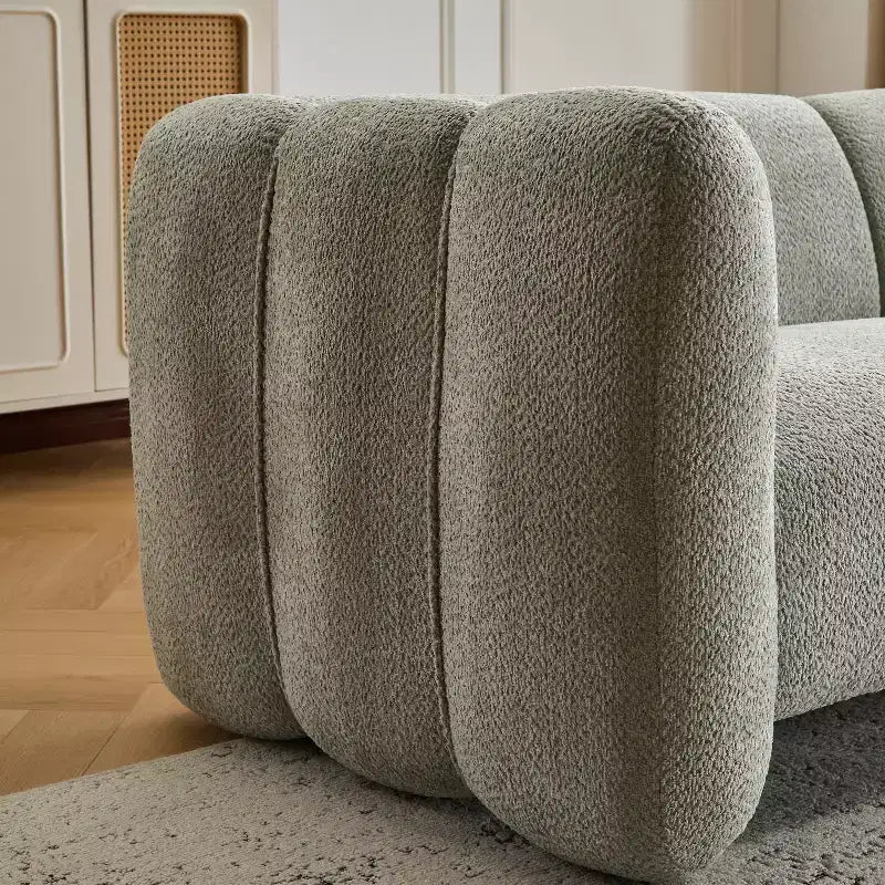Divano a 3 posti a forma di onda 83 "Thodore Elegance" Christopher Knight Home