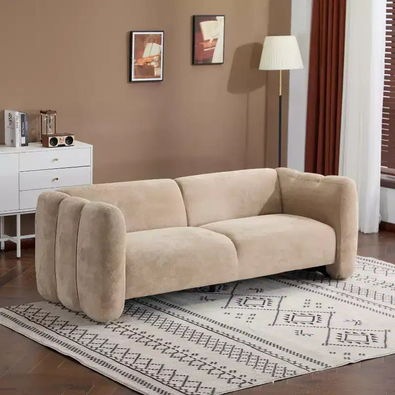 Divano a 3 posti a forma di onda 83 "Thodore Elegance" Christopher Knight Home