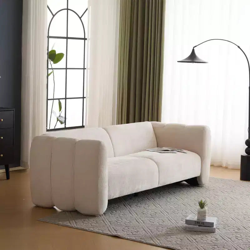 Divano a 3 posti a forma di onda 83 "Thodore Elegance" Christopher Knight Home