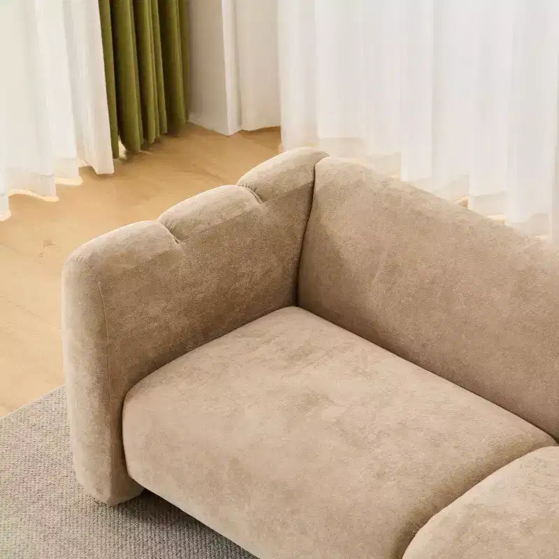 Divano a 3 posti a forma di onda 83 "Thodore Elegance" Christopher Knight Home