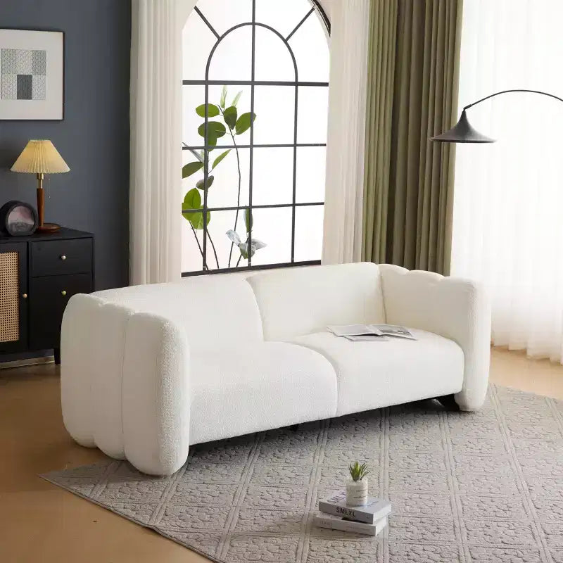 Divano a 3 posti a forma di onda 83 "Thodore Elegance" Christopher Knight Home