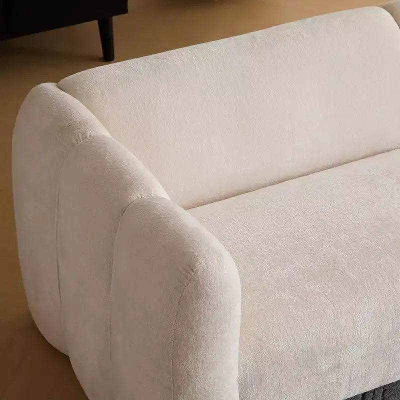 Divano a 3 posti a forma di onda 83 "Thodore Elegance" Christopher Knight Home