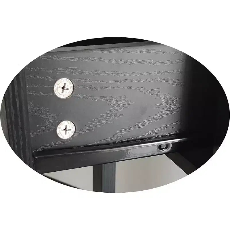 Kings Brand Furniture - Tavolo Console Moderno con 2 Cassetti Contenitore e Ripiano Aperto, Tavolino da Divano per Ingresso, Soggiorno o Camera da Letto