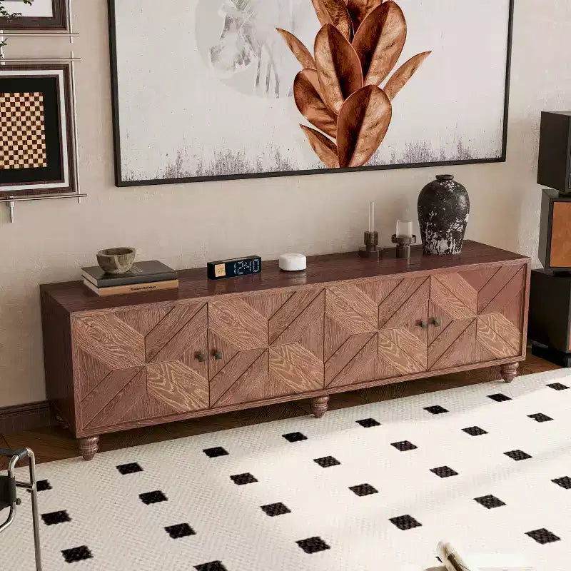 Mobile TV allungabile in legno GDFStudio Mamie Modern 90 con 2 ante