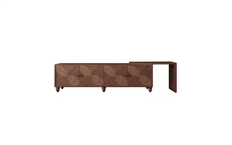 Mobile TV allungabile in legno GDFStudio Mamie Modern 90 con 2 ante