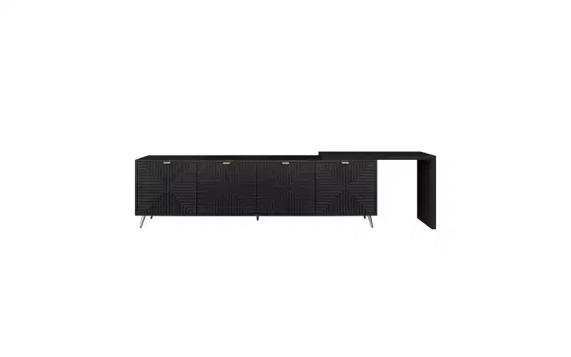 Mobile TV allungabile in legno GDFStudio Mamie Modern 90 con 2 ante