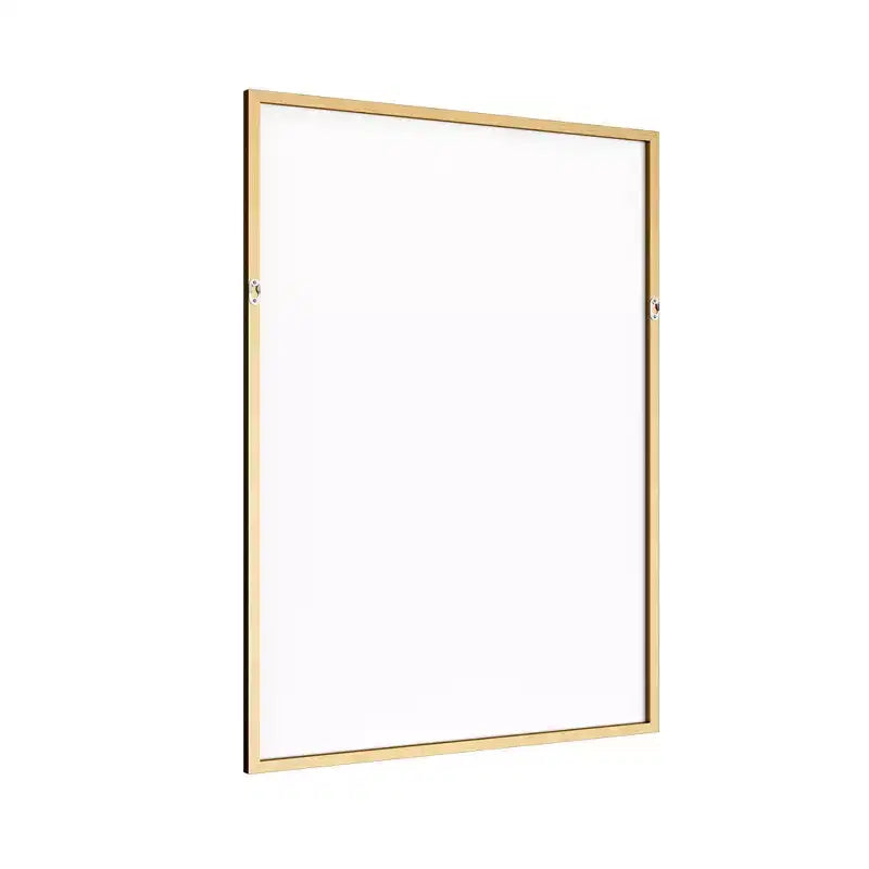 PexFix Set di 2 specchi da parete con cornice sottile in alluminio