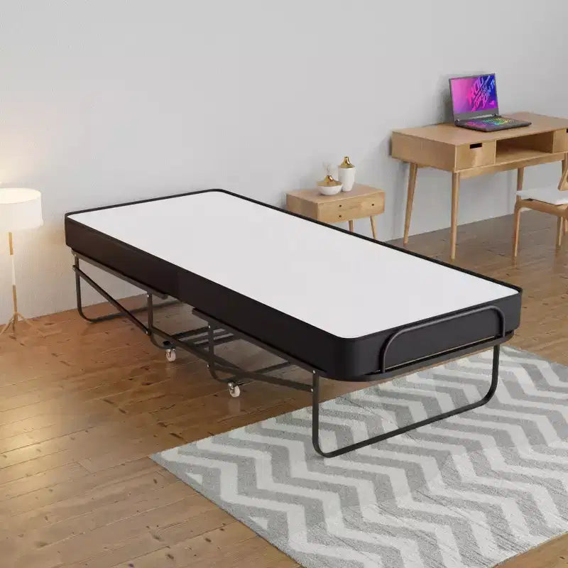 Continental Sleep, Letto Pieghevole a Scomparsa da 16 Pollici con 5 Materassi in Memory Foam, Robusto Telaio Pieghevole in Metallo, Ottimo per Adulti e Bambini