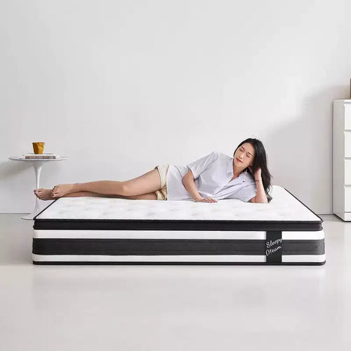 Materasso Ibrido da 30 cm con Memory Foam e Molle Insacchettate