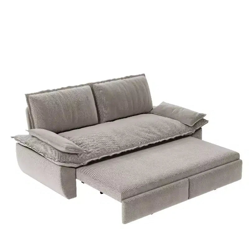 Divano letto convertibile 3-in-1 Queen con rivestimento in velluto