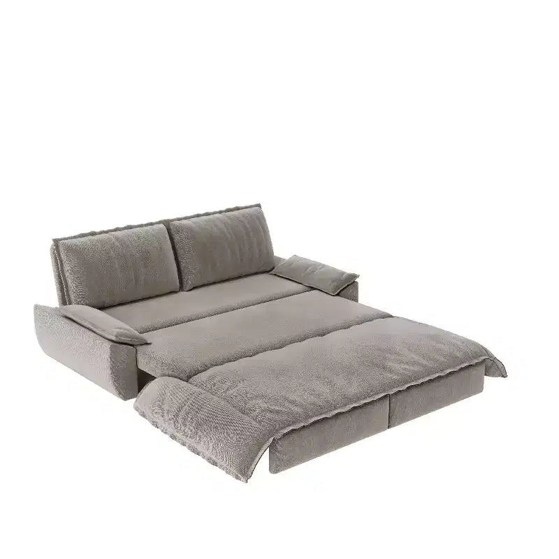 Divano letto convertibile 3-in-1 Queen con rivestimento in velluto