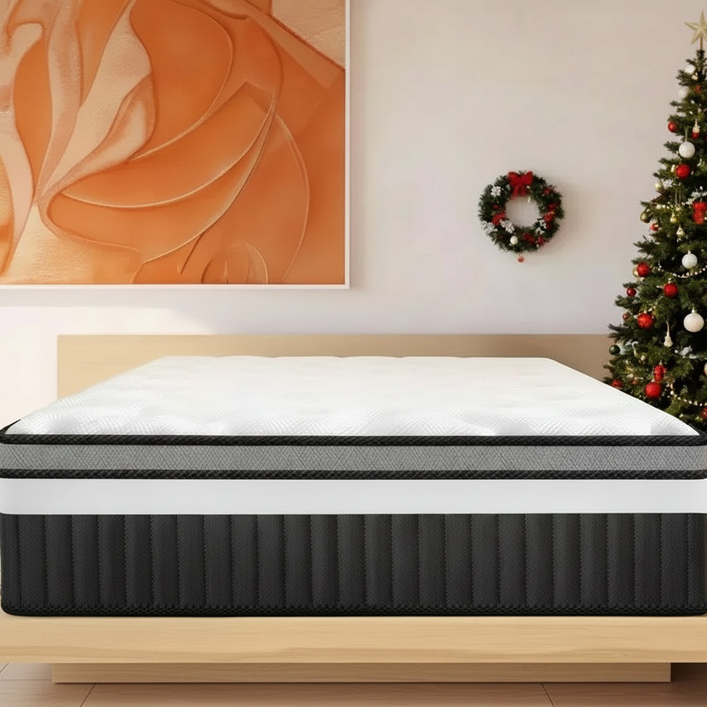 King Mattress on Sale: 14 Gel Memory Foam Mattress, Cooling Tech, Medium Feel, Pressure Relief, CertiPUR-US Certified, 7 Foam Layers