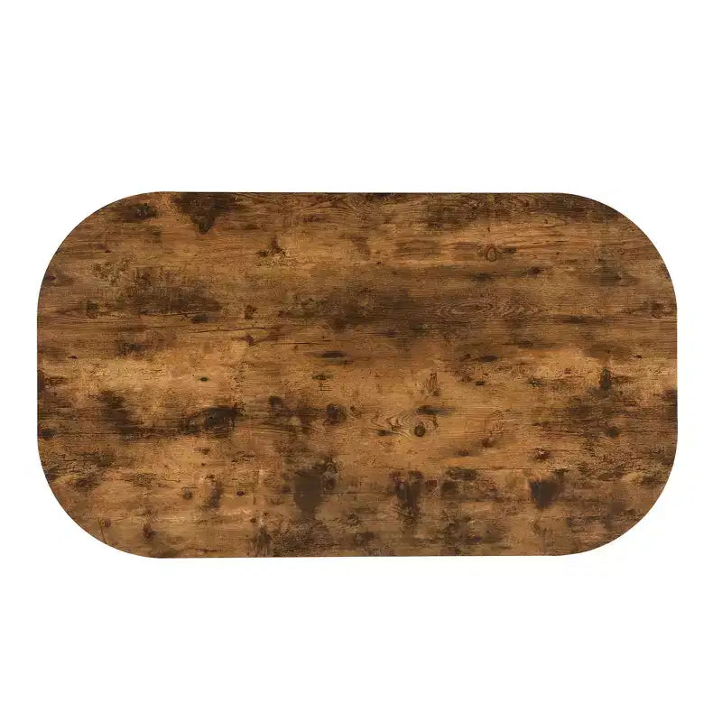 Set tavolo da pranzo moderno in marmo per 6 persone con struttura in metallo, tavolo rettangolare con adesivo effetto marmo e 6 sedie per sala da pranzo e cucina