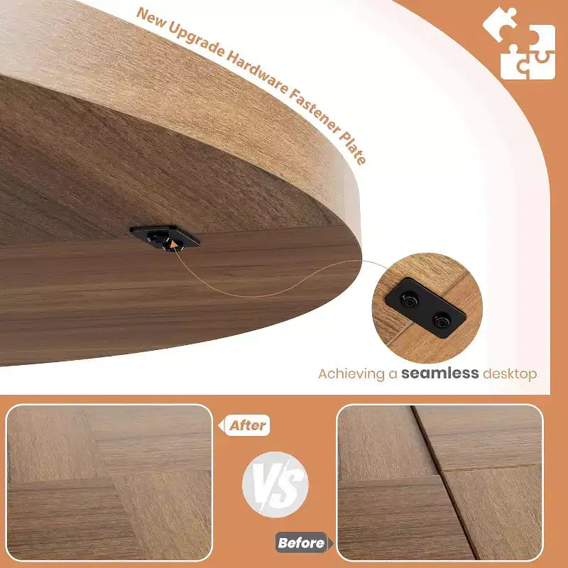 Tavolo da pranzo rotondo da 120 cm per 4-6 persone, tavoli da cucina circolari con base a piedistallo robusta, mobili salvaspazio per sala da pranzo, cucina