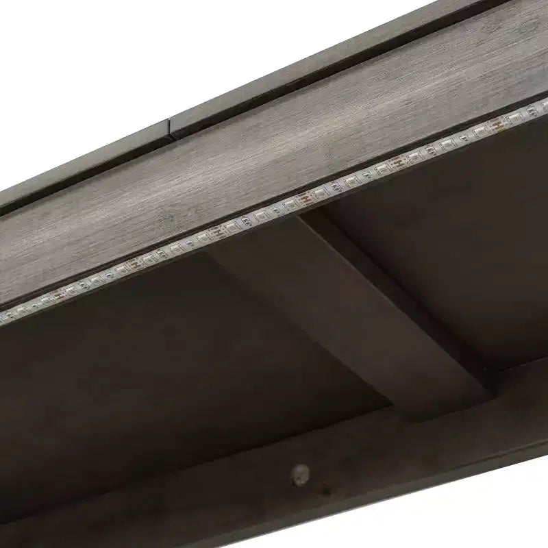 Letto a scomparsa matrimoniale con luce LED, pieghevole a armadio, letto a scomparsa per camera degli ospiti