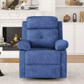 GDFStudio Janna Modern 360 Swivel Rocking Upholstered Recliner Chair