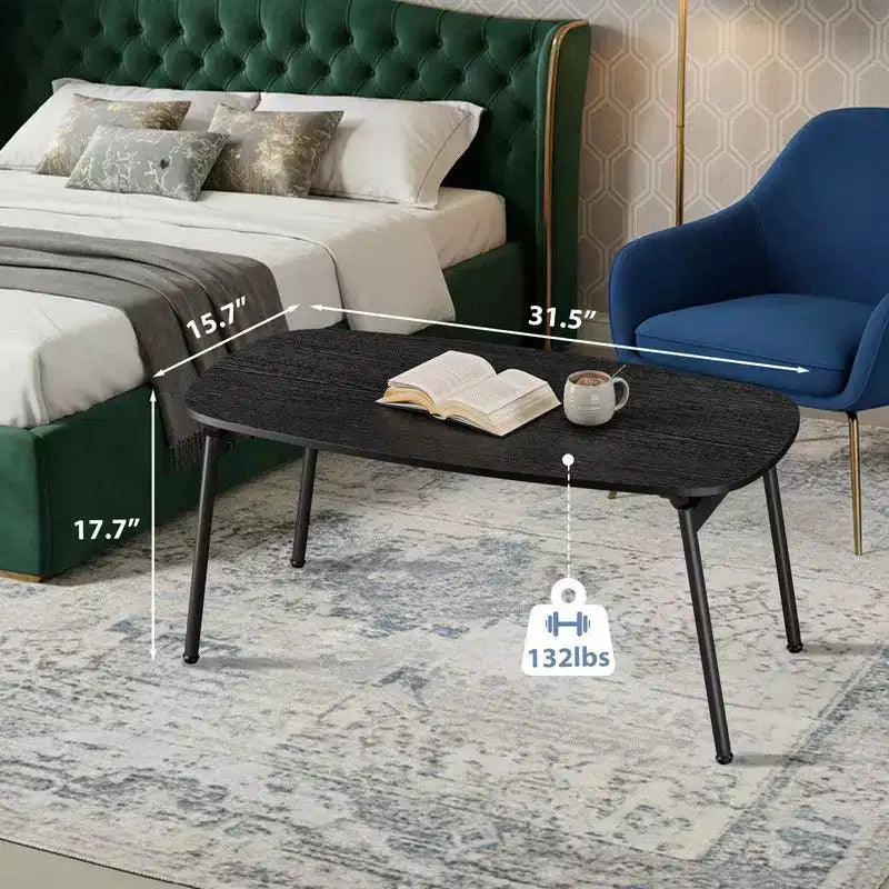 Karl Home Tavolino da caffè pieghevole senza vano contenitore per soggiorno