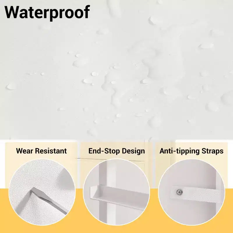 Comò elegante a 3 cassetti con cassetti in tessuto rimovibili, contenitore multifunzione per soggiorno, camera da letto, corridoio, armadio, ingresso