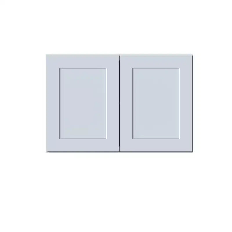 CASAINC 36 W x 24 H x 27 D Shaker Base Kitchen Cabinet, Solid Wood Frame, Water-Based Low-VOC Paint, Soft-Close, RTA, Dove Gray