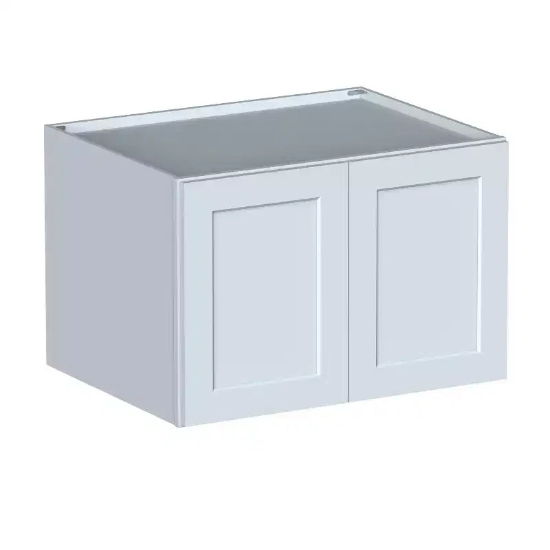 CASAINC Mobile Base Cucina Shaker 36 L x 24 P x 27 A, Struttura in Legno Massello, Vernice a Bassa Emissione di VOC a Base Acqua, Chiusura Ammortizzata, RTA, Grigio Tortora