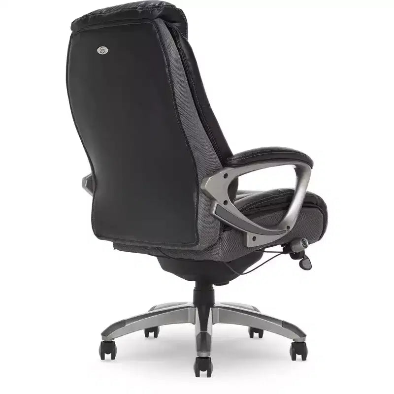 Sedia da Ufficio Direzionale con Supporto Lombare e Altezza Regolabile