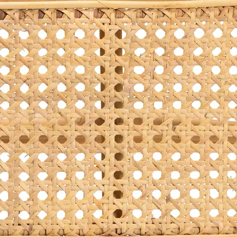 Panca d'appoggio in Rattan Naturale