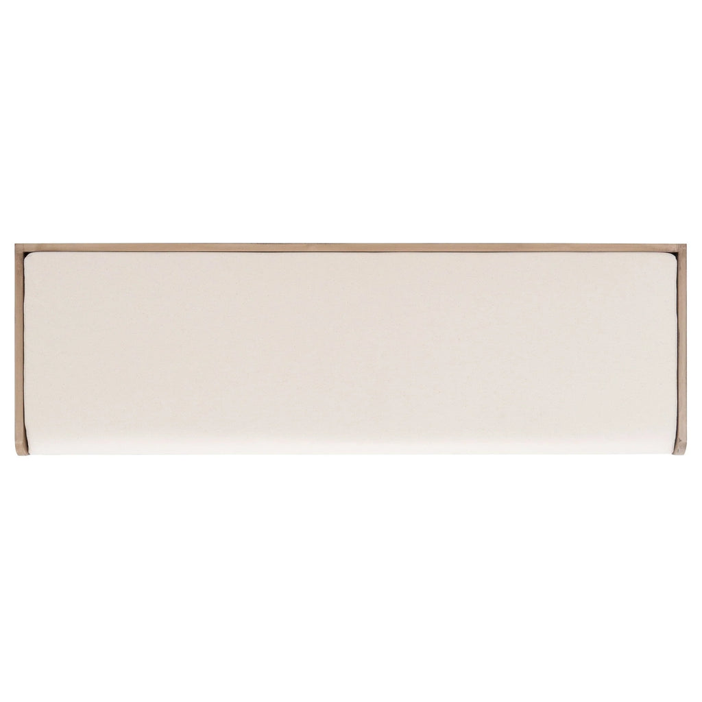 Banc de rangement SAFAVIEH Fiorello 3 tiroirs avec coussin - 47,3 L x 15 P x 19 H - 47Lx15Px19H