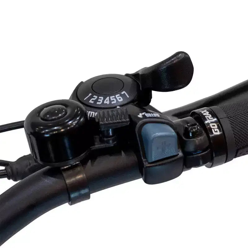 GOTRAX Bici elettrica ibrida con pneumatici FAT da 26" e telaio ribassato per adulti - Verde