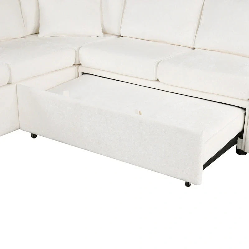 Canapé d'angle convertible